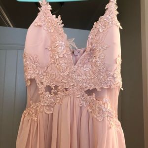 Blush dress